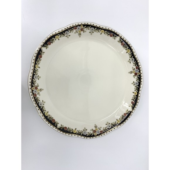 Zsolnay Hungary Bone China Sissy Pattern Gold Tea  Serving Platter Large - Picture 2 of 8